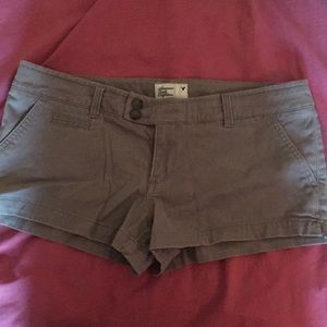 american eagle soft khaki shorts